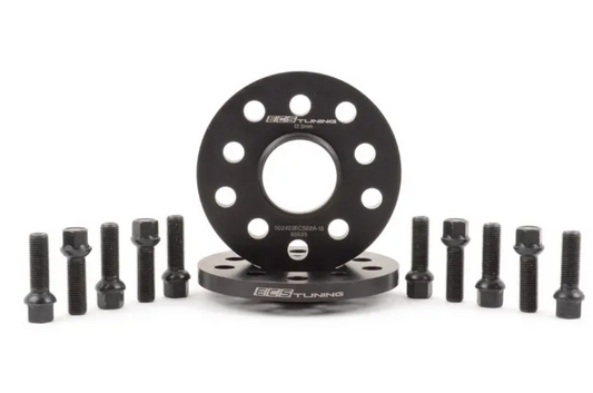 Wheel Spacer & Bolt Kit - 12.5mm with Black Ball Seat Bolts ES2863233
