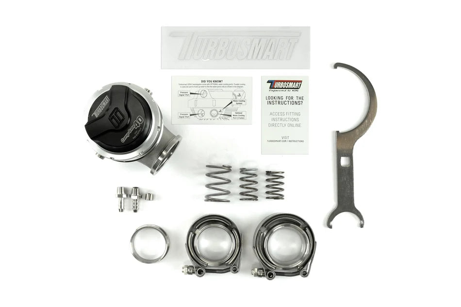GenV CompGate40 14psi External Wastegate (Black)